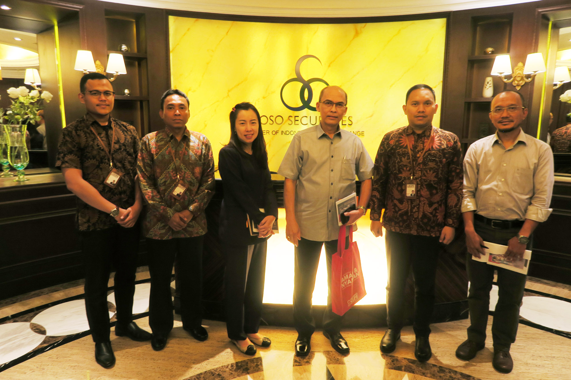 Kunjungan ke OSO Sekuritas Indonesia Dalam Rangka Sosialisasi Dana Perlindungan Pemodal